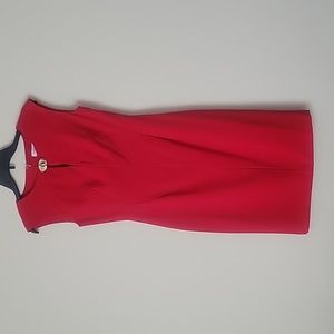 Stunning Calvin Klein red dress Size-2